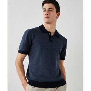 Shoreditch polo shirt  Navy Brocade